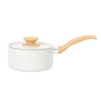 Cacerola 16 Cm Cerámica Blanca