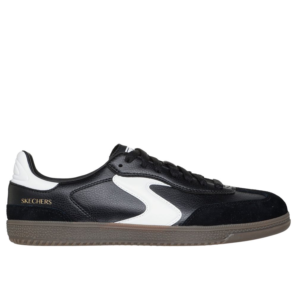 Zapatillas Urbanas Skechers Mujer Hotshot 185232-Bkw Negro