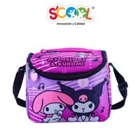 Lonchera Scool Cross My Melody Kuromi