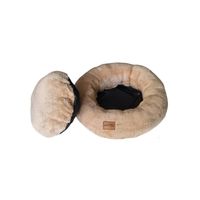 Cama Para Perros y Gatos Donut Lite Beige Talla L - MD