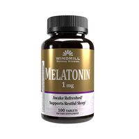 MELATONINA 1MG FRASCO 100 TABLETAS - WINDMILL