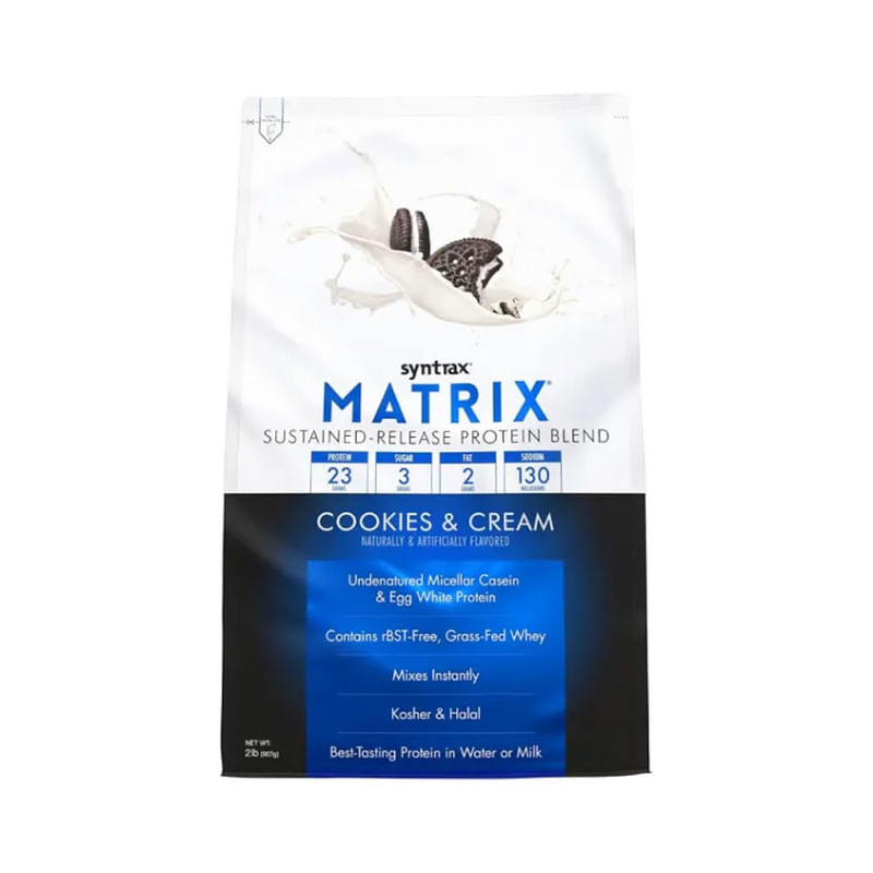 Proteína Matrix 2lb - Syntrax - Cookies & Cream