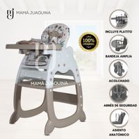 Silla de Comer Edición Limitada «GATTITO» Beige