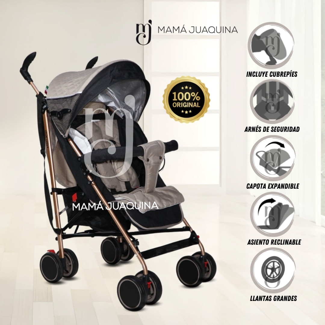 Coche Bastón «BENEDETTI II» Beige