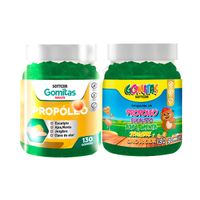 Duo Gomitas Propoleo Niños + Propolio Adulto Sottcor