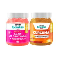 Gomitas Adulto Calcio + Gomitas Curcuma Adulto