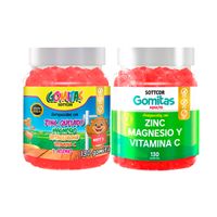 Duo Gomitas Zinc Quelado Niños + de Zinc Adulto Sottcor