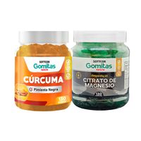 Gomitas Adulto Curcuma + Gomitas Citrato de Magnesio