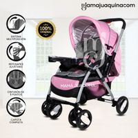 Coche Cuna de Lujo «GALAXY» Edición Limitada Rosado