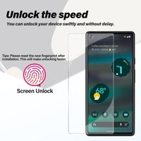 Mica De Vidrio Para Google Pixel 6a/7a - Transparente