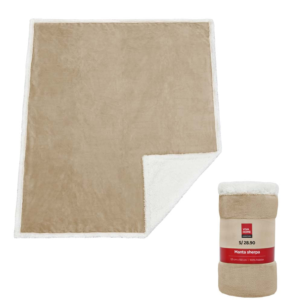 Manta Sherpa VIVA HOME Solid Pdq