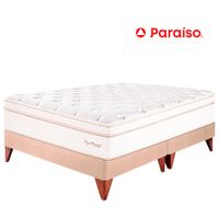 Cama PARAÍSO Europea Royal Dynasty King Champagne