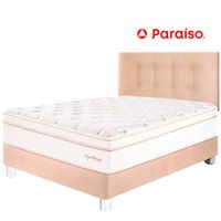 Juego de Dormitorio PARAISO Royal Dynasty 1.5 Plazas Champagne