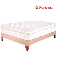 Cama PARAÍSO Europea Royal Dynasty 1.5 Champagne