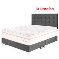 Juego de Dormitorio PARAISO Royal Dynasty Queen Gris