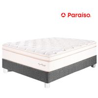 Cama PARAÍSO Royal Dynasty 2 Plazas Gris
