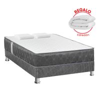 Cama Americana FORLI Acqua 2 Plazas + Edredón