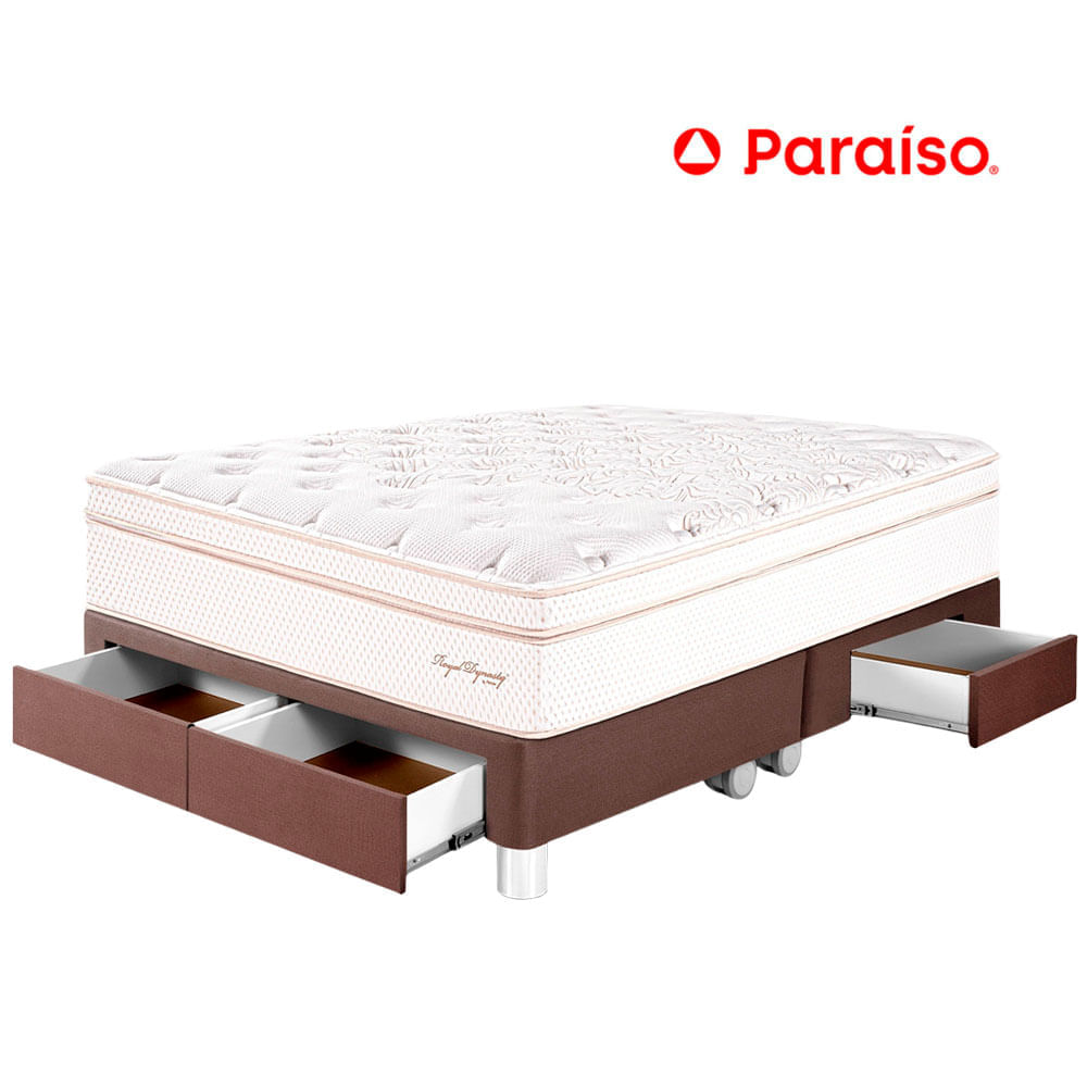 Cama PARAÍSO Royal Dynasty C Caj 1.5 Plazas Ch