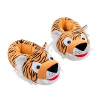 Pantuflas Animales Tigre OI25 EUREKA Niño Marrón Talla 33/34