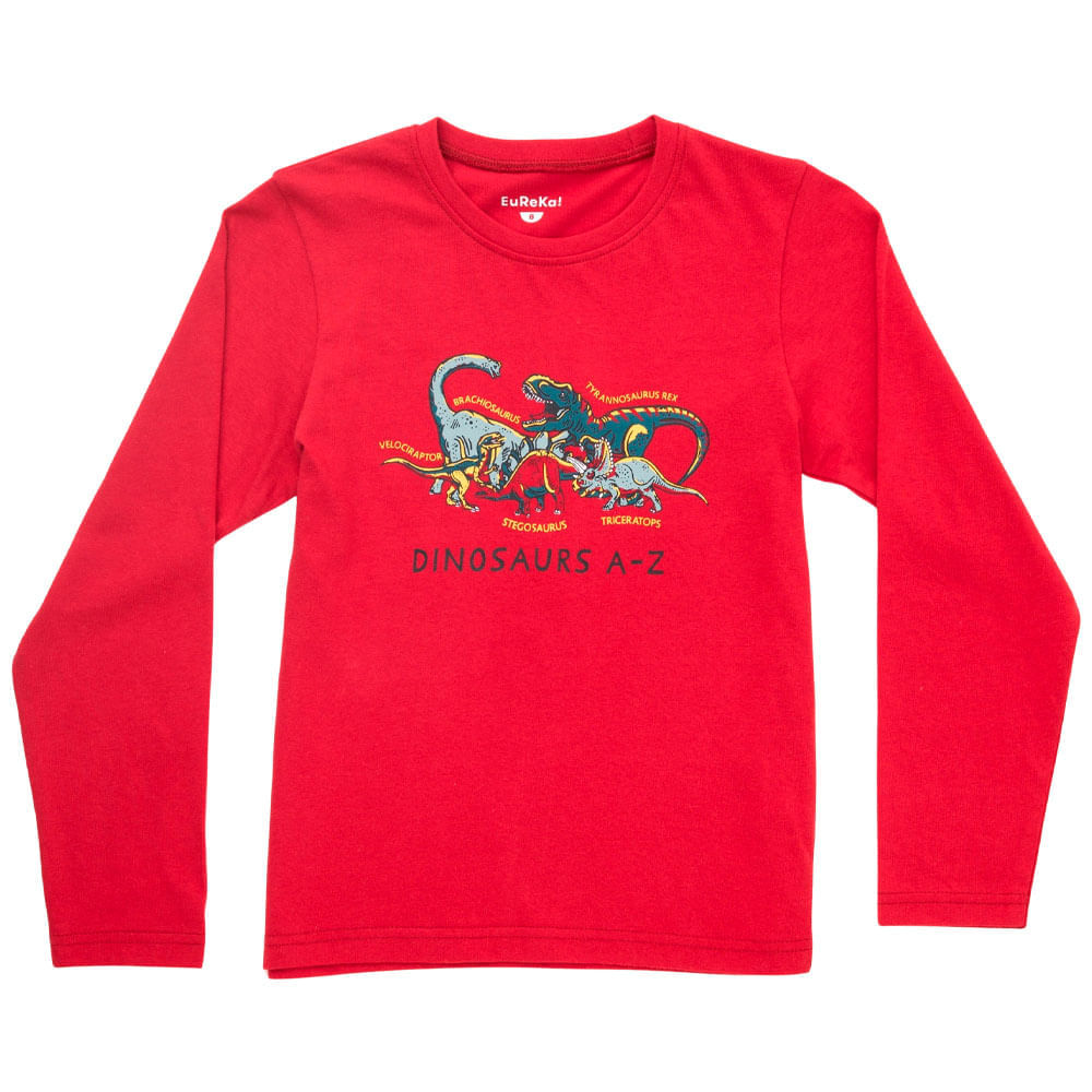 Polos Manga Larga Algodón Niño EUREKA Multicolor1 Talla 4