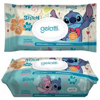Toallitas Húmedas GELATTI Stitch Paquete 100un