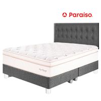 Juego de Dormitorio PARAISO Royal Dynasty King Gris