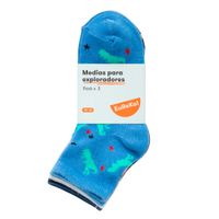 Medias Pack x 3un NO Niño EUREKA