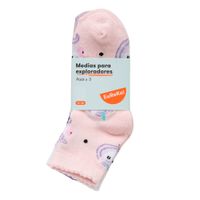 Medias Pack x 3un NA Niña EUREKA