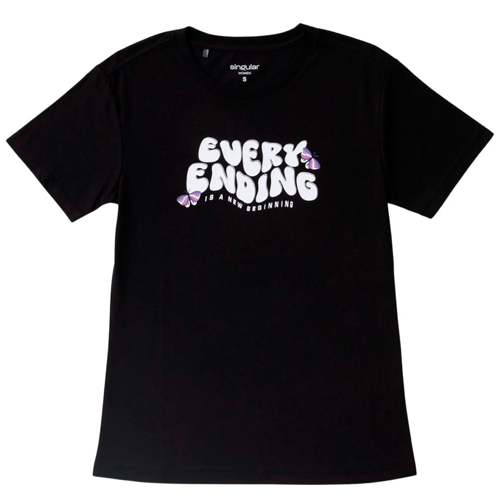 Polos manga corta mc estampado mesa mujer SINGULAR