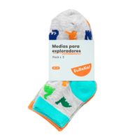 Medias Pack x 3un NO Niño EUREKA