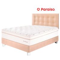 Juego de Dormitorio PARAISO Royal Dynasty 2 Plazas Champagne