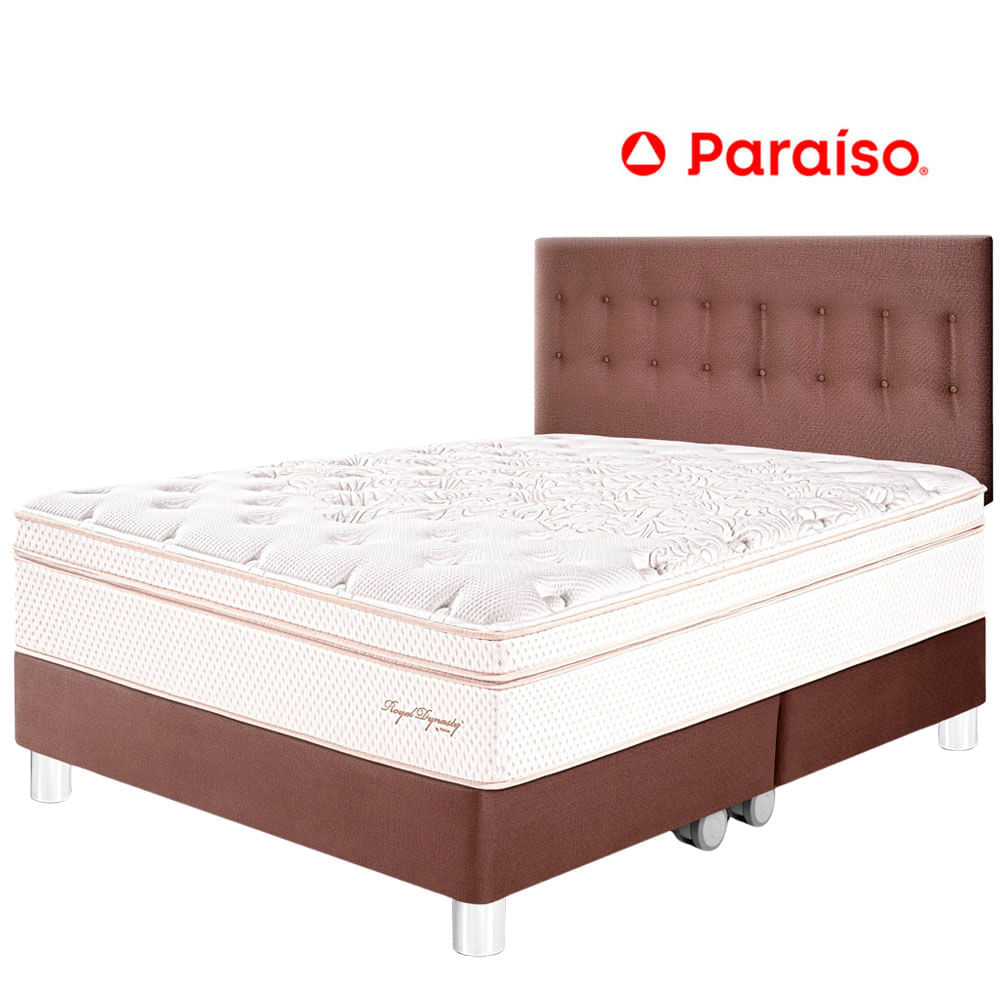 Juego de Dormitorio PARAISO Royal Dynasty King Champagne