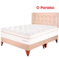 Juego de Dormitorio PARAISO Europeo Royal Dynasty Queen Champagne