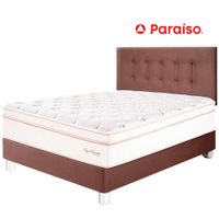 Juego de Dormitorio PARAISO Royal Dynasty 2 Plazas Chocolate