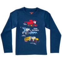 Polos Manga Larga Algodón Niño EUREKA Multicolor1 Talla 4