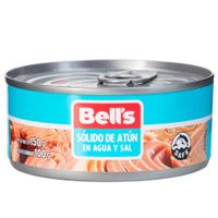 Sólido de Atún BELL'S en Agua Lata 150gr