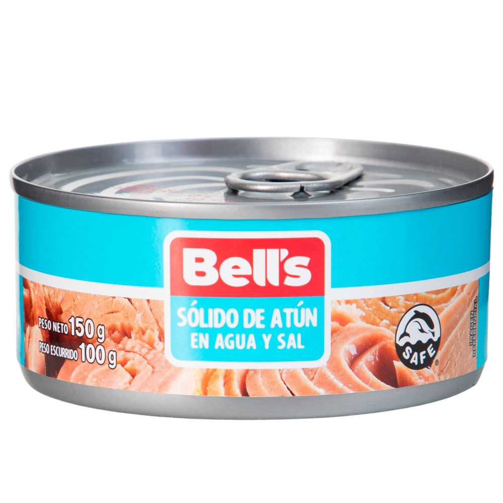 Sólido de Atún BELL'S en Agua Lata 150gr