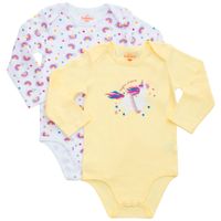 Bodys Body Manga larga packx2 Bebé Niña BABY EUREKA