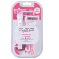Máquinas Descartables Premium BALANZÉ WOMEN 6H Paquete 3un