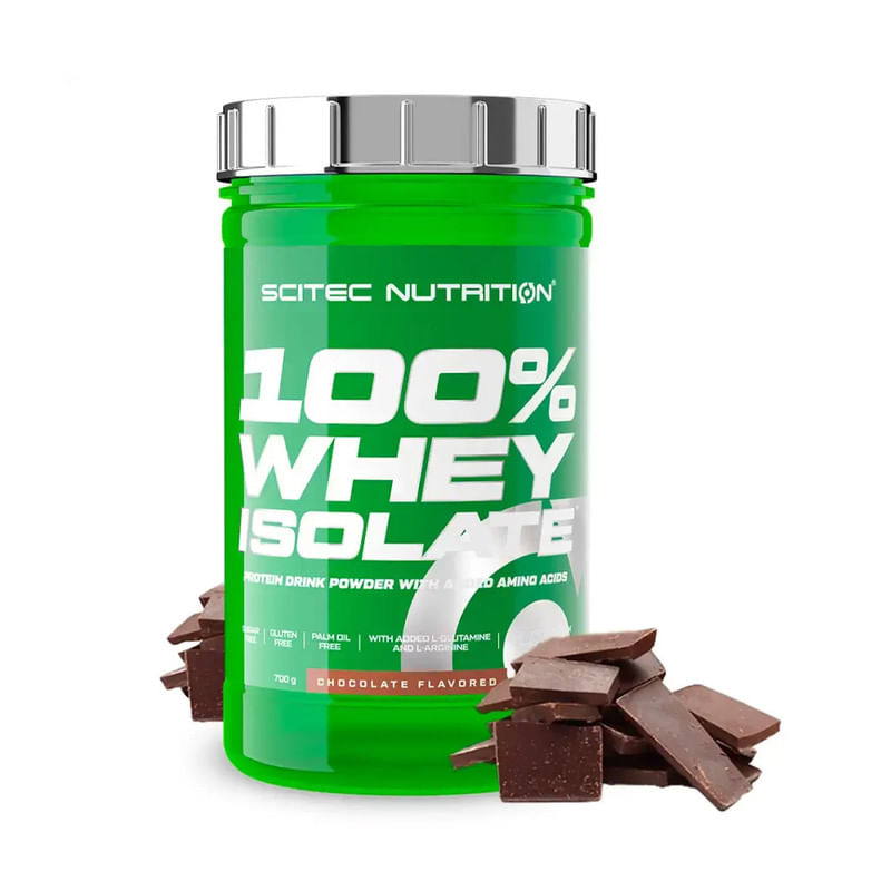 Proteína 100% Whey Isolate 1.5lb - Scitec Nutrition - Chocolate
