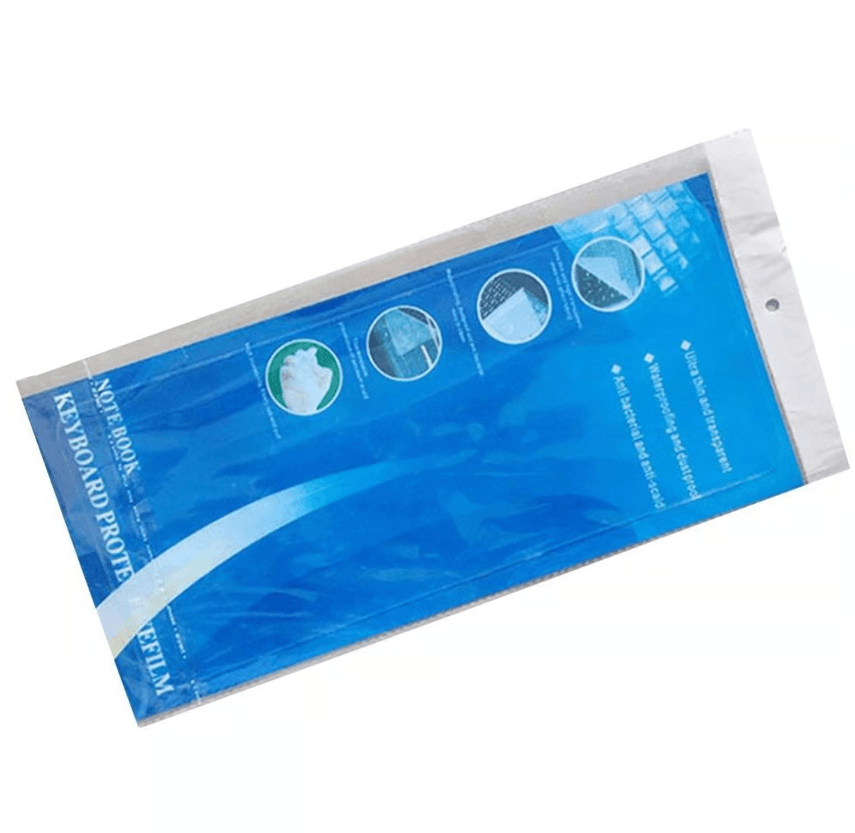 PROTECTOR DE TECLADO LAPTOP UNIVERSAL SILICONA BLANCO