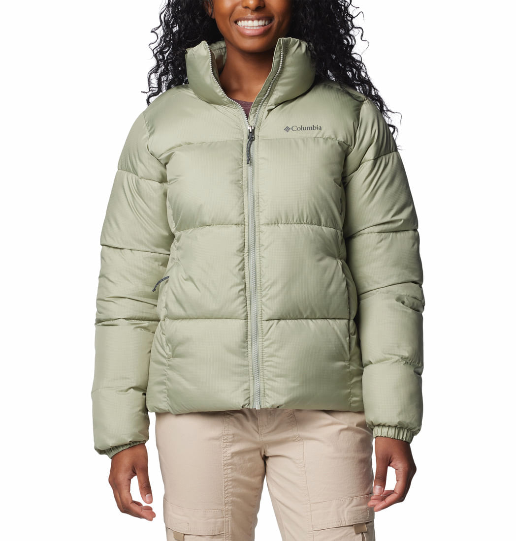 Casaca Para Mujer Sintética Cierre Completo Puffect™ II Verde Columbia