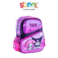 Mochila Scool3 Bol Ofi Mg My Melody Kuromi