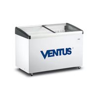 VENTUS CONSERVADORA TAPA VIDRIO INCLINADO CTV-400I - BLANCO 400 L