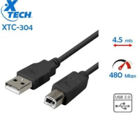 CABLE USB IMPRESORA PRINTING 45M XTC-304 NEGRO