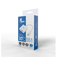 XTECH ADAPTADOR DE PANTALLA USB-C A VGA HEMBRA 1080P - XTC-551
