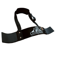 Arm Blaster Cinturón Soporte Aislador Biceps Brazos Negro