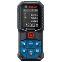 Medidor de Distancia Laser de hasta 50 Metros GLM 50-27 C con Bluetooth Bosch 0601.072.T00-000