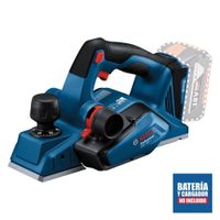 Cepillo 82 mm 18V Brushless Baretool Bosch GHO 185 LI