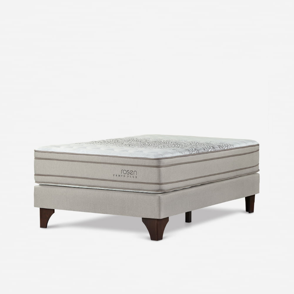 Cama Europea Tempo Plus Niebla 2 Plazas